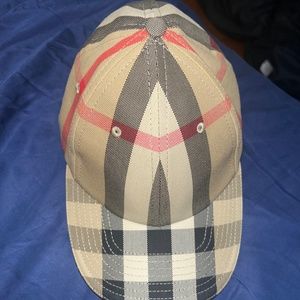 Burberry baseball hat